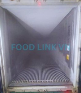 Clean container inspection for seafood loading quality control in Vietnam