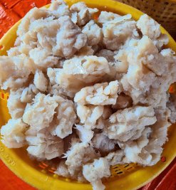 Salted Jellyfish leg part in production from Vietnam