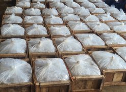 Salted Jellyfish finished product packed in wooden boxes from Vietnam
