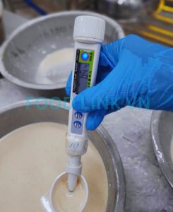 Quality inspection during marinated seafood production in Vietnam