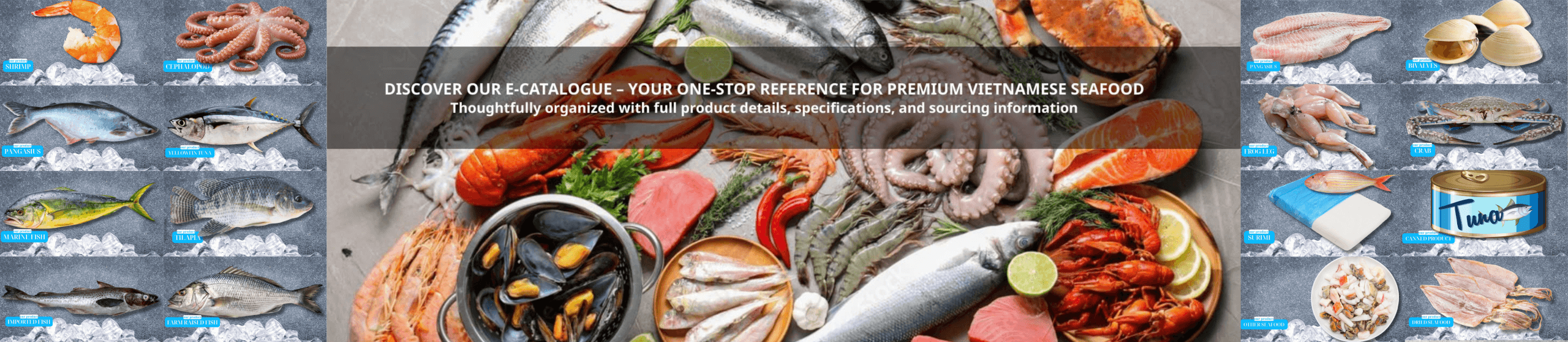 E-catalogue from Vietnam seafood supplier – Seafood Link VN
