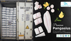 Pangasius exporter Vietnam export container loading
