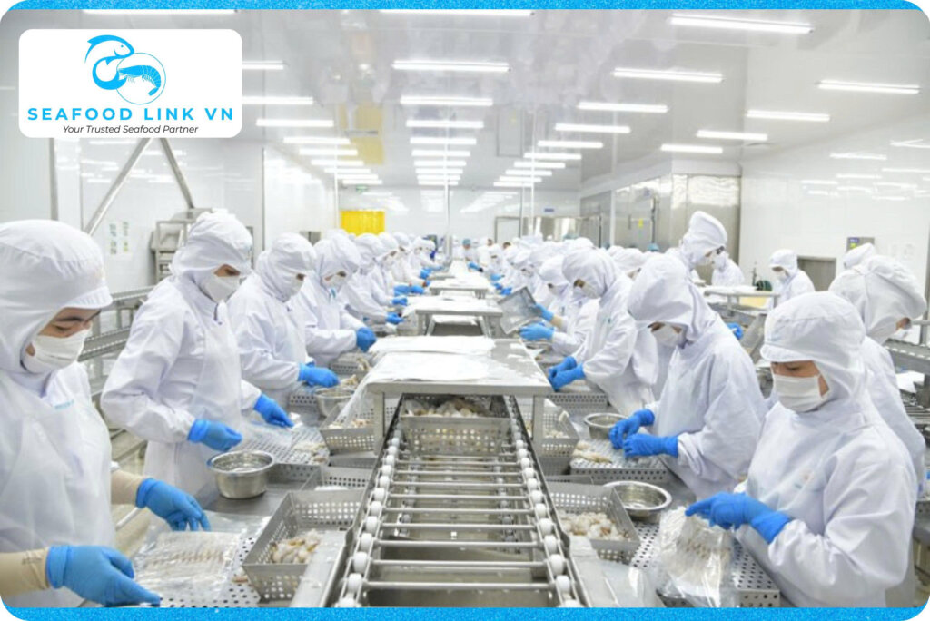 value added vannamei shrimp Vietnam processing factory