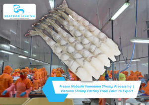 Frozen Nobashi Vannamei Shrimp Vietnam