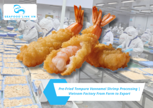 Frozen Pre-Fried Tempura Vannamei Shrimp Vietnam